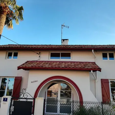 Maison Basco Landaise A 10 Kms Des Plages